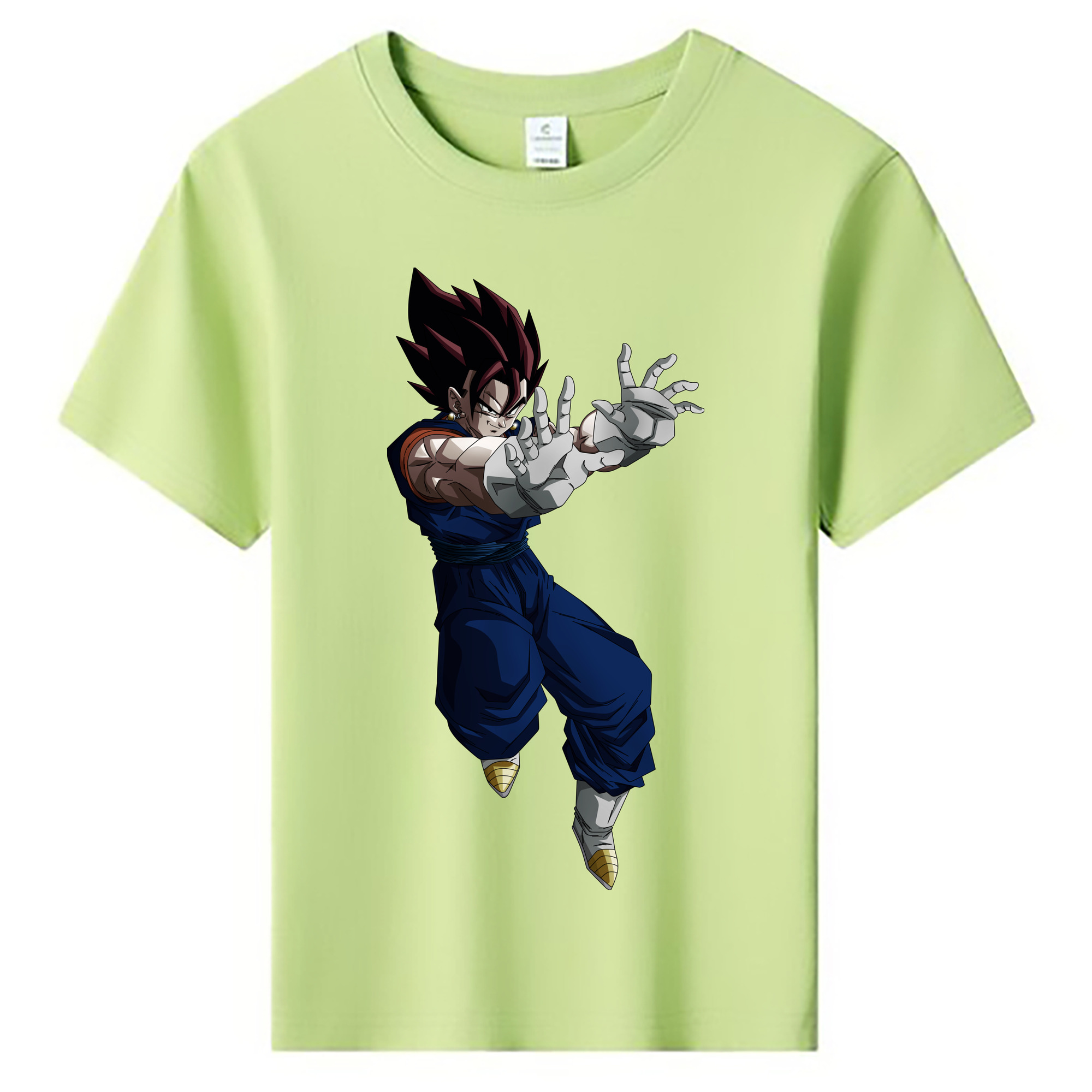 （画像用） ドラゴンボール ベジット DRAGON BALL Vegetto 綿100％キッズTシャツ（フロントプリント）